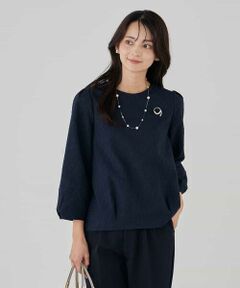 a.v.v / アー・ヴェ・ヴェ シャツ・ブラウス | ジャガードコクーンブラウス