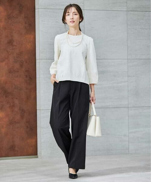 a.v.v / アー・ヴェ・ヴェ シャツ・ブラウス | ジャガードコクーンブラウス | 詳細10