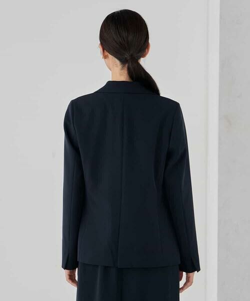 a.v.v / アー・ヴェ・ヴェ テーラードジャケット | 【洗える/ストレッチ/セットアップ対応】ダブルクロステーラードジャケット | 詳細15