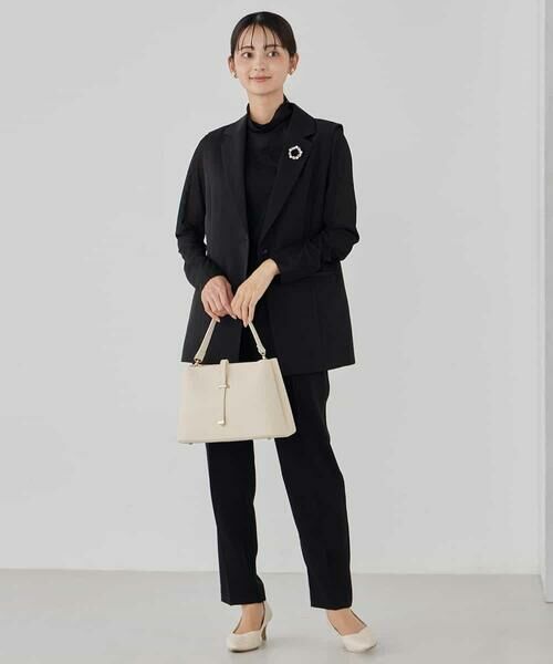 a.v.v / アー・ヴェ・ヴェ テーラードジャケット | 【洗える/ストレッチ/セットアップ対応】ダブルクロステーラードジレ | 詳細27