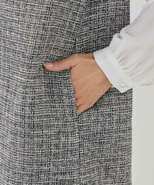 a.v.v / アー・ヴェ・ヴェ ロング・マキシ丈ワンピース | ツイードボウタイワンピース | 詳細22