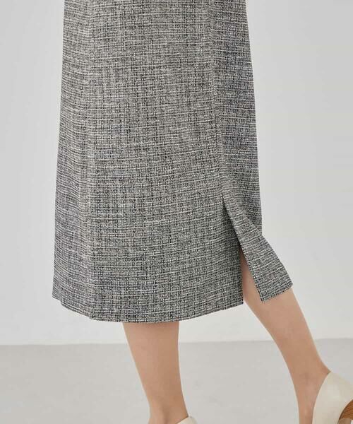 a.v.v / アー・ヴェ・ヴェ ロング・マキシ丈ワンピース | ツイードボウタイワンピース | 詳細23