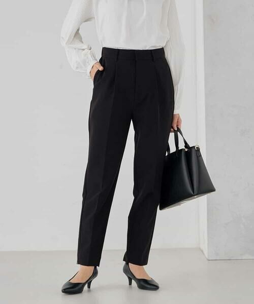 a.v.v / アー・ヴェ・ヴェ チノ・ワークパンツ | 【洗える/ストレッチ/セットアップ対応】ダブルクロステーパードパンツ | 詳細16