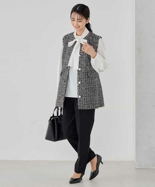 a.v.v / アー・ヴェ・ヴェ チノ・ワークパンツ | 【洗える/ストレッチ/セットアップ対応】ダブルクロステーパードパンツ | 詳細18