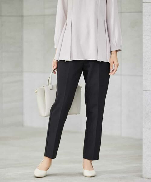 a.v.v / アー・ヴェ・ヴェ チノ・ワークパンツ | 【洗える/ストレッチ/セットアップ対応】ダブルクロステーパードパンツ | 詳細25