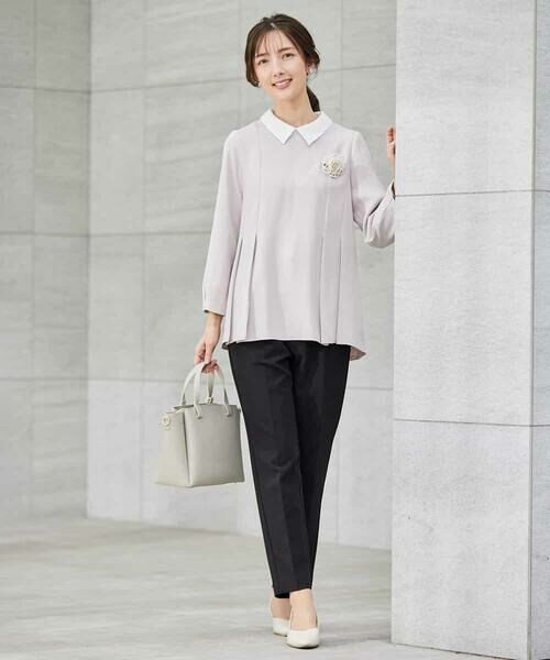 a.v.v / アー・ヴェ・ヴェ チノ・ワークパンツ | 【洗える/ストレッチ/セットアップ対応】ダブルクロステーパードパンツ | 詳細28