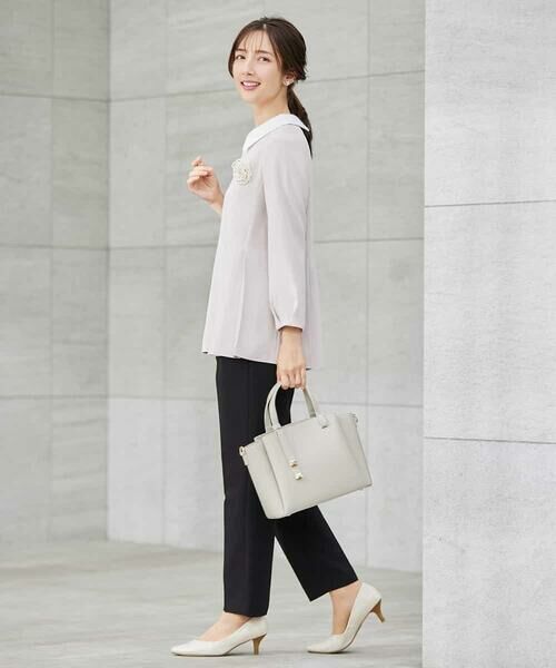 a.v.v / アー・ヴェ・ヴェ チノ・ワークパンツ | 【洗える/ストレッチ/セットアップ対応】ダブルクロステーパードパンツ | 詳細30