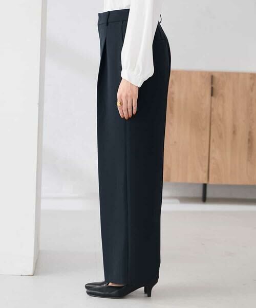 a.v.v / アー・ヴェ・ヴェ その他パンツ | 【洗える/ストレッチ/セットアップ対応】ダブルクロスワイドパンツ | 詳細19