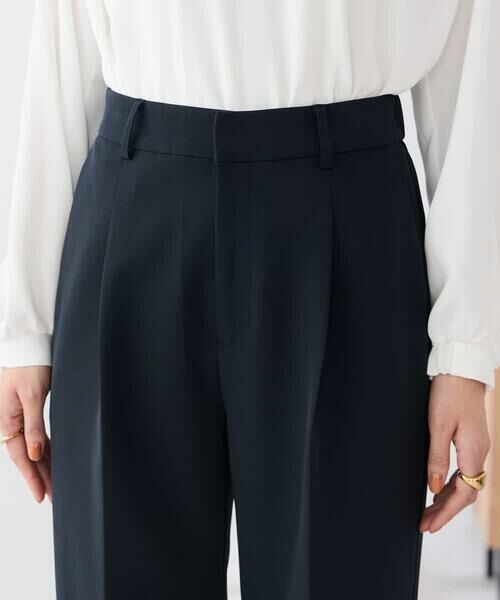 a.v.v / アー・ヴェ・ヴェ その他パンツ | 【洗える/ストレッチ/セットアップ対応】ダブルクロスワイドパンツ | 詳細21