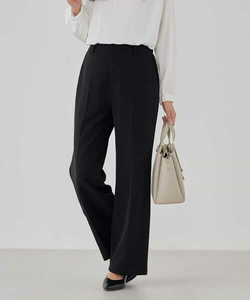 a.v.v / アー・ヴェ・ヴェ その他パンツ | 【洗える/ストレッチ/セットアップ対応】ダブルクロスストレートパンツ | 詳細15