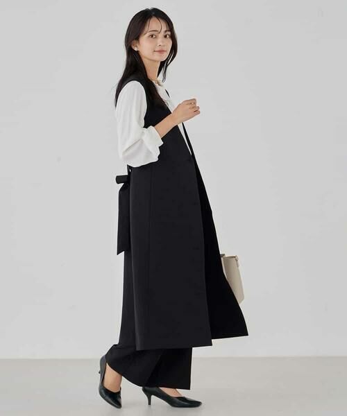 a.v.v / アー・ヴェ・ヴェ その他パンツ | 【洗える/ストレッチ/セットアップ対応】ダブルクロスストレートパンツ | 詳細28