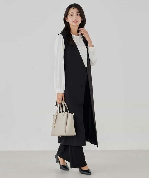 a.v.v / アー・ヴェ・ヴェ その他パンツ | 【洗える/ストレッチ/セットアップ対応】ダブルクロスストレートパンツ | 詳細29