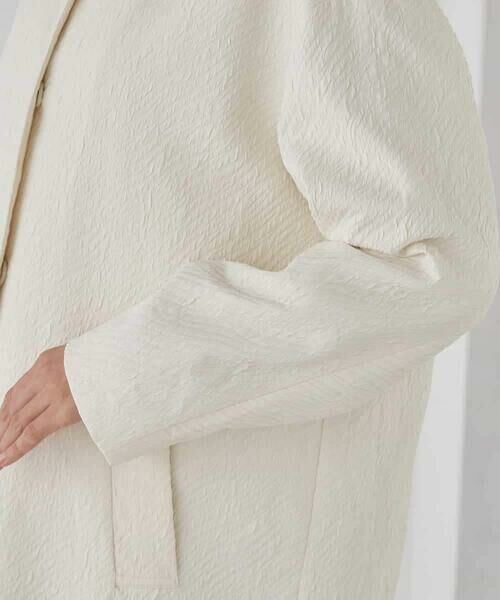 a.v.v / アー・ヴェ・ヴェ その他アウター | ジャガードノーカラーコート | 詳細11