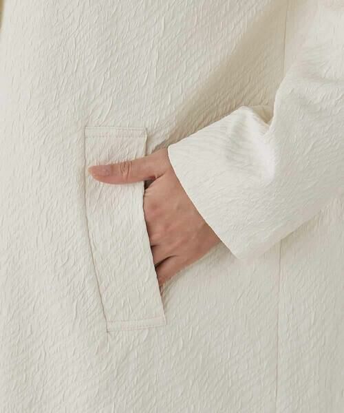 a.v.v / アー・ヴェ・ヴェ その他アウター | ジャガードノーカラーコート | 詳細12