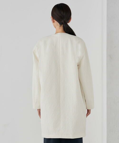 a.v.v / アー・ヴェ・ヴェ その他アウター | ジャガードノーカラーコート | 詳細9
