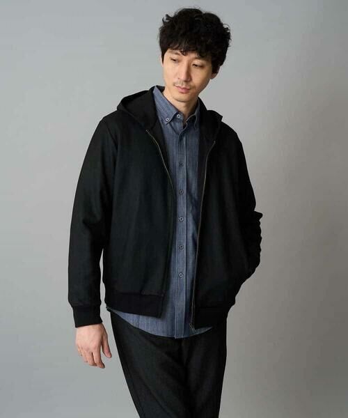 a.v.v / アー・ヴェ・ヴェ シャツ・ブラウス | 【イージーケア/毛玉になりにくい】ヘリンボーンダブルフェイスシャツ【洗濯機で洗える】 | 詳細14