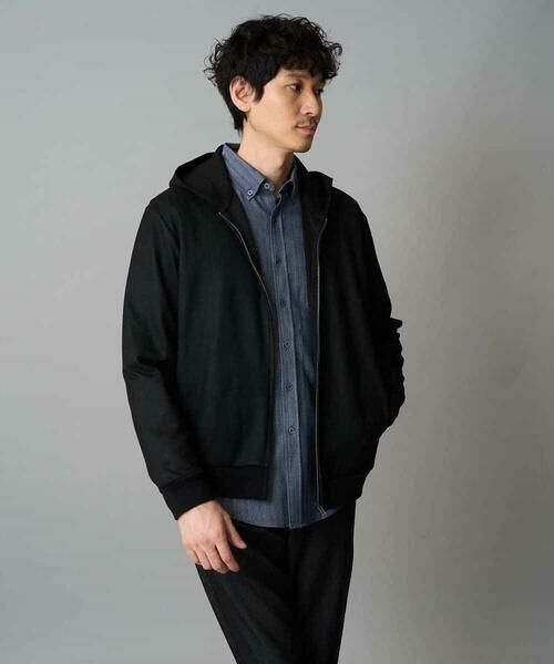 a.v.v / アー・ヴェ・ヴェ シャツ・ブラウス | 【イージーケア/毛玉になりにくい】ヘリンボーンダブルフェイスシャツ【洗濯機で洗える】 | 詳細15