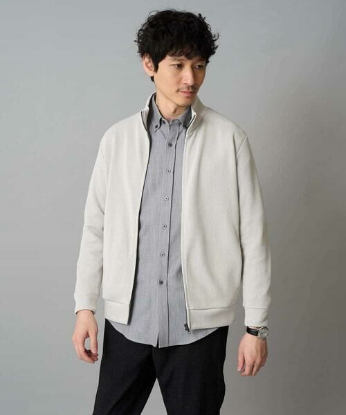 a.v.v / アー・ヴェ・ヴェ シャツ・ブラウス | 【イージーケア/毛玉になりにくい】ヘリンボーンダブルフェイスシャツ【洗濯機で洗える】 | 詳細18