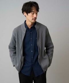 a.v.v / アー・ヴェ・ヴェ カーディガン・ボレロ | 【洗濯機で洗える】ポリエステルリブニットジップアップカーディガン