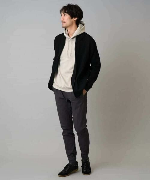 a.v.v / アー・ヴェ・ヴェ カーディガン・ボレロ | 【洗濯機で洗える】ポリエステルリブニットジップアップカーディガン | 詳細18