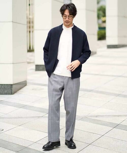 a.v.v / アー・ヴェ・ヴェ カーディガン・ボレロ | 【洗濯機で洗える】ポリエステルリブニットジップアップカーディガン | 詳細2