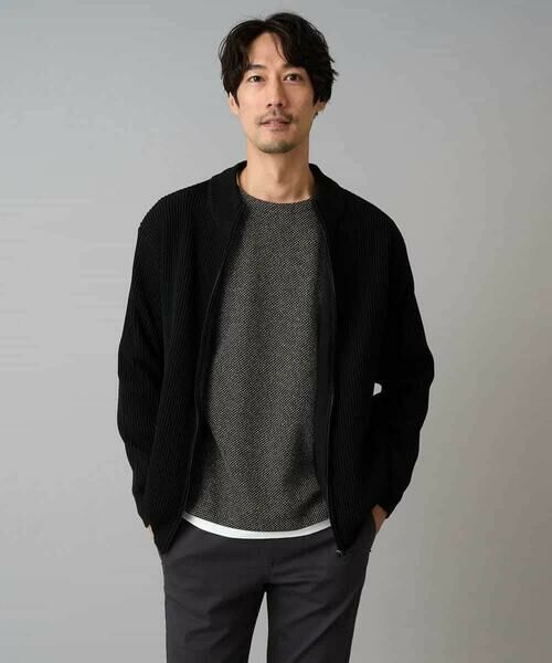 a.v.v / アー・ヴェ・ヴェ カーディガン・ボレロ | 【洗濯機で洗える】ポリエステルリブニットジップアップカーディガン | 詳細28