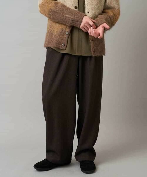 a.v.v / アー・ヴェ・ヴェ カーディガン・ボレロ | ボカシ柄起毛シャギーワイドカーディガン | 詳細12