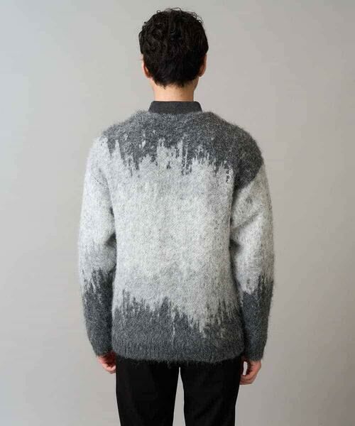 a.v.v / アー・ヴェ・ヴェ カーディガン・ボレロ | ボカシ柄起毛シャギーワイドカーディガン | 詳細19