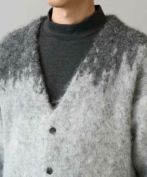 a.v.v / アー・ヴェ・ヴェ カーディガン・ボレロ | ボカシ柄起毛シャギーワイドカーディガン | 詳細20