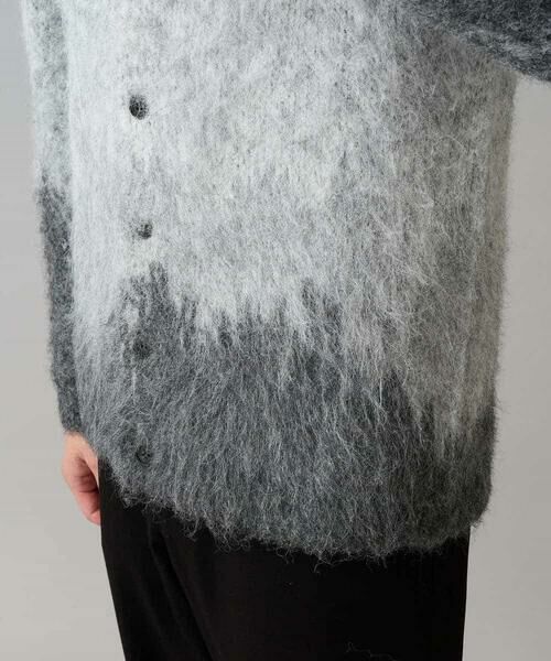 a.v.v / アー・ヴェ・ヴェ カーディガン・ボレロ | ボカシ柄起毛シャギーワイドカーディガン | 詳細22