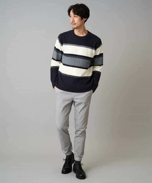 a.v.v / アー・ヴェ・ヴェ チノ・ワークパンツ | 【イージーケア/毛玉になりにくい】スーパーストレッチジョガーパンツ【洗濯機で洗える】 | 詳細10