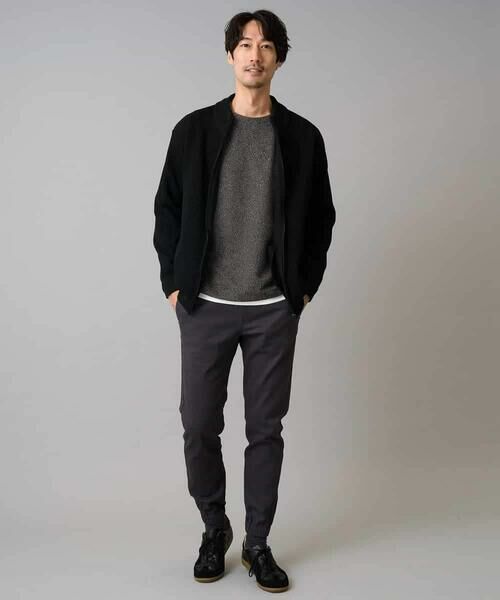 a.v.v / アー・ヴェ・ヴェ チノ・ワークパンツ | 【イージーケア/毛玉になりにくい】スーパーストレッチジョガーパンツ【洗濯機で洗える】 | 詳細14