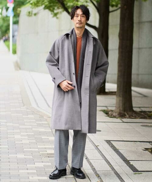 a.v.v / アー・ヴェ・ヴェ チノ・ワークパンツ | 【イージーケア/毛玉になりにくい】LANATECチェックワンタックワイドイージースラックス【洗濯機で洗える/ストレッチ】 | 詳細11