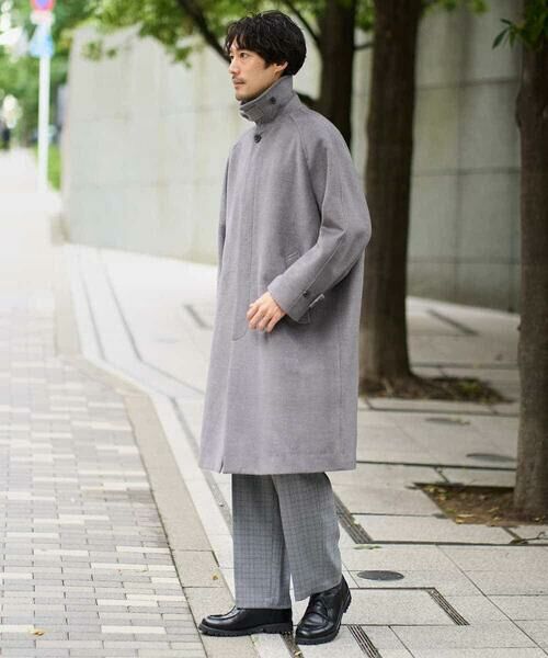 a.v.v / アー・ヴェ・ヴェ チノ・ワークパンツ | 【イージーケア/毛玉になりにくい】LANATECチェックワンタックワイドイージースラックス【洗濯機で洗える/ストレッチ】 | 詳細13