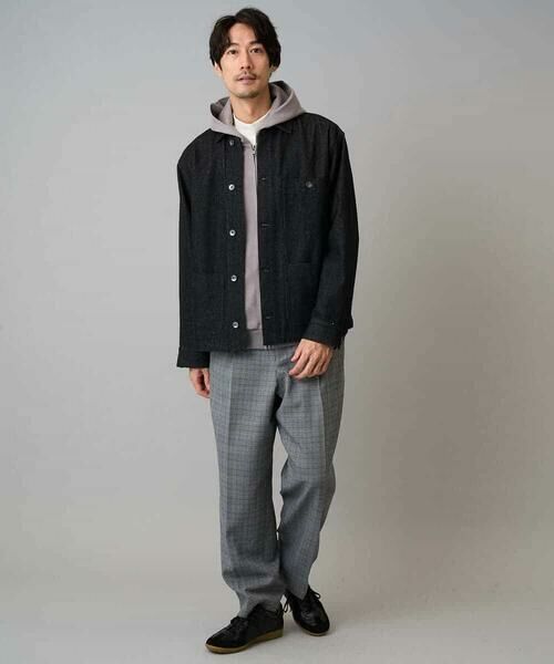 a.v.v / アー・ヴェ・ヴェ チノ・ワークパンツ | 【イージーケア/毛玉になりにくい】LANATECチェックワンタックワイドイージースラックス【洗濯機で洗える/ストレッチ】 | 詳細19