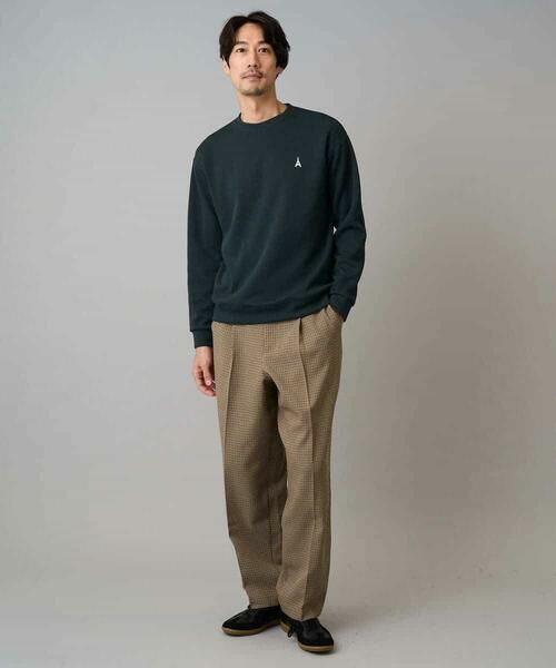 a.v.v / アー・ヴェ・ヴェ チノ・ワークパンツ | 【イージーケア/毛玉になりにくい】LANATECチェックワンタックワイドイージースラックス【洗濯機で洗える/ストレッチ】 | 詳細2