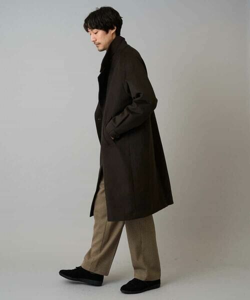 a.v.v / アー・ヴェ・ヴェ チノ・ワークパンツ | 【イージーケア/毛玉になりにくい】LANATECチェックワンタックワイドイージースラックス【洗濯機で洗える/ストレッチ】 | 詳細6