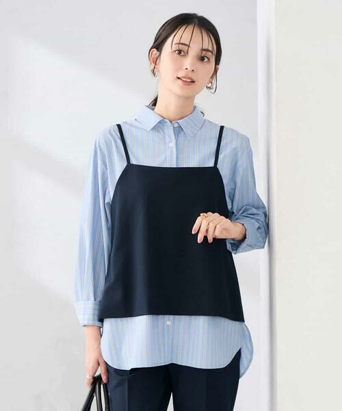 a.v.v / アー・ヴェ・ヴェ その他トップス | ビスチェ（ネイビー）