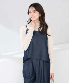 a.v.v / アー・ヴェ・ヴェ その他トップス | 【2WAY/洗える】デニムライクビスチェ