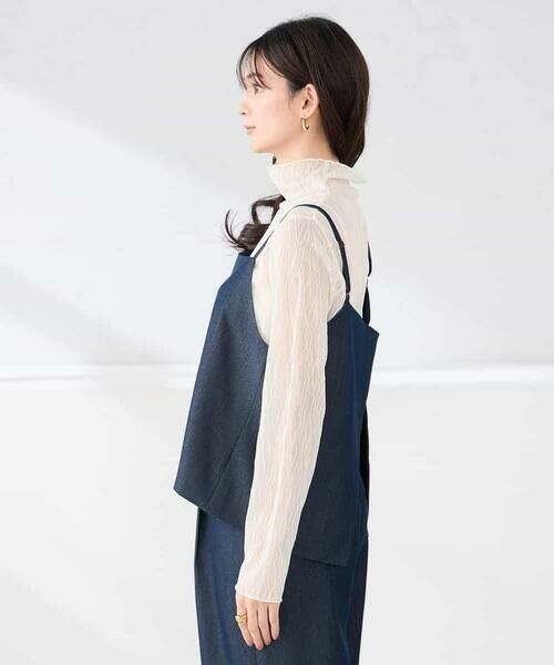 a.v.v / アー・ヴェ・ヴェ その他トップス | 【2WAY/洗える】デニムライクビスチェ | 詳細13