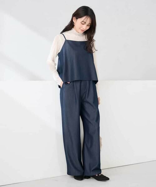a.v.v / アー・ヴェ・ヴェ その他トップス | 【2WAY/洗える】デニムライクビスチェ | 詳細8
