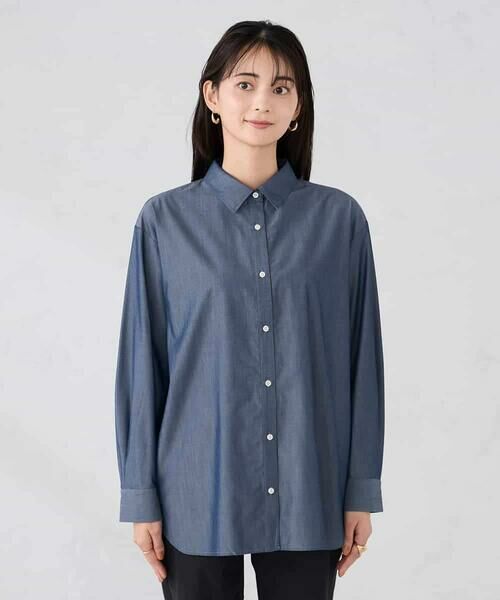 a.v.v / アー・ヴェ・ヴェ シャツ・ブラウス | 【防シワ】ベーシックシャツ | 詳細10