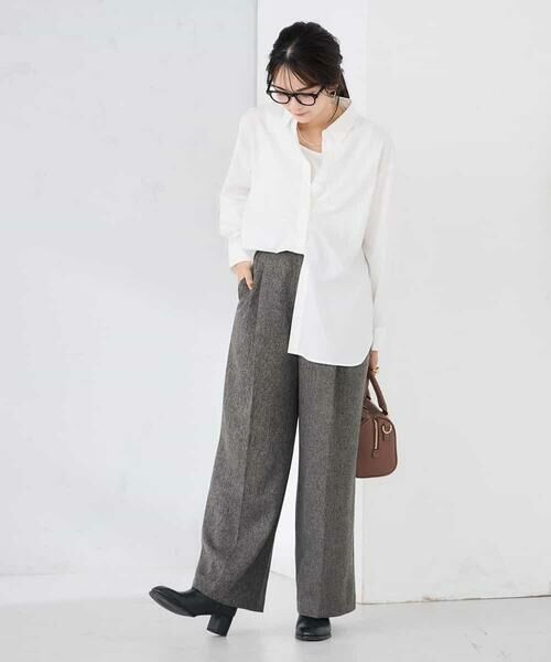 a.v.v / アー・ヴェ・ヴェ シャツ・ブラウス | 【防シワ】ベーシックシャツ | 詳細4