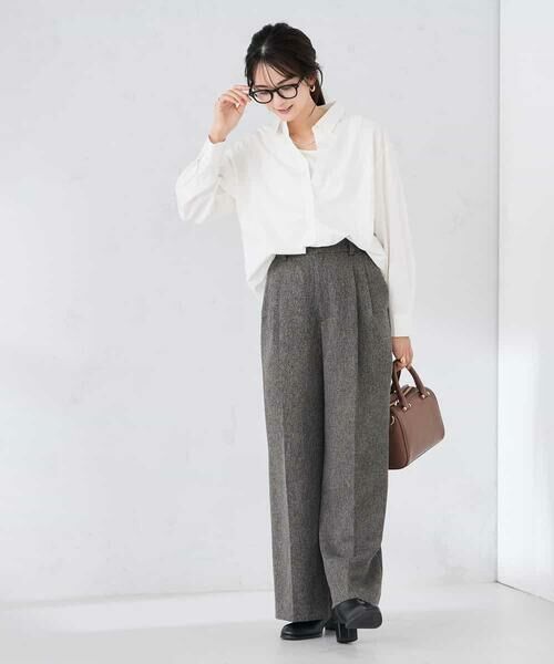 a.v.v / アー・ヴェ・ヴェ シャツ・ブラウス | 【防シワ】ベーシックシャツ | 詳細8