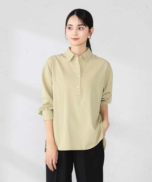 a.v.v / アー・ヴェ・ヴェ シャツ・ブラウス | 【防シワ】スキッパーシャツ | 詳細1