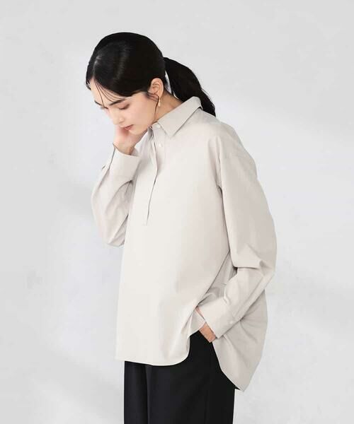 a.v.v / アー・ヴェ・ヴェ シャツ・ブラウス | 【防シワ】スキッパーシャツ | 詳細12