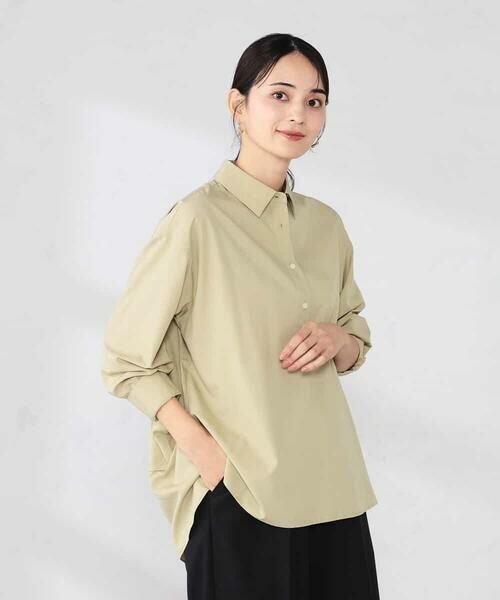 a.v.v / アー・ヴェ・ヴェ シャツ・ブラウス | 【防シワ】スキッパーシャツ | 詳細3