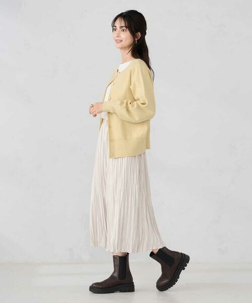 a.v.v / アー・ヴェ・ヴェ カーディガン・ボレロ | 【2WAY】クルーネッククロップドカーディガン | 詳細13