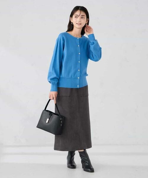 a.v.v / アー・ヴェ・ヴェ カーディガン・ボレロ | 【2WAY】クルーネッククロップドカーディガン | 詳細26