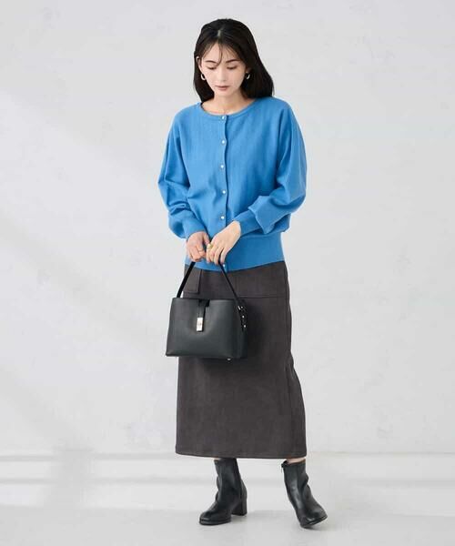 a.v.v / アー・ヴェ・ヴェ カーディガン・ボレロ | 【2WAY】クルーネッククロップドカーディガン | 詳細27